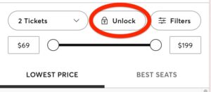 Ticketmaster - where to enter discount code